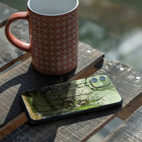 Amy Brown Guardian Fairy and Stag iPhone 11 Skin